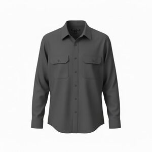 Michael Kors Long Sleeve Slim Fit Button up Shirt 100% Cotton‎ Chaorcal new S